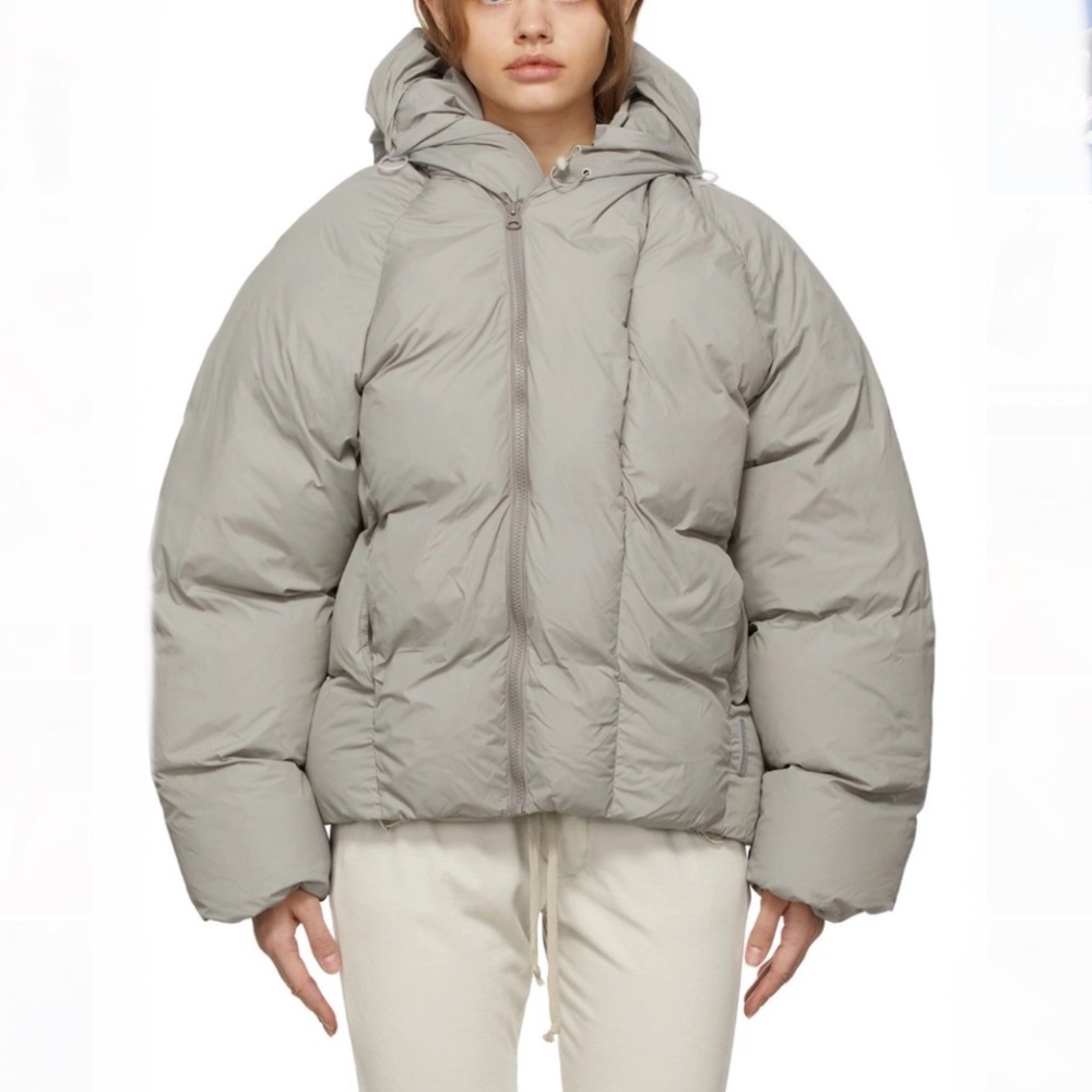Hyein Seo Grey Puffy Jacket